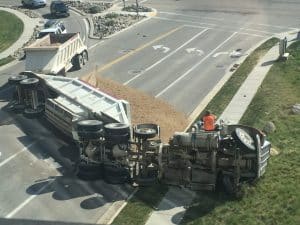 Liability in Accidents Involving Overloaded Commercial Trucks